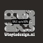 Lente-SALE tot 50% bij Utopiadesign jaren 70 space age retro, Ophalen, Gebruikt, ?, Minder dan 50 cm
