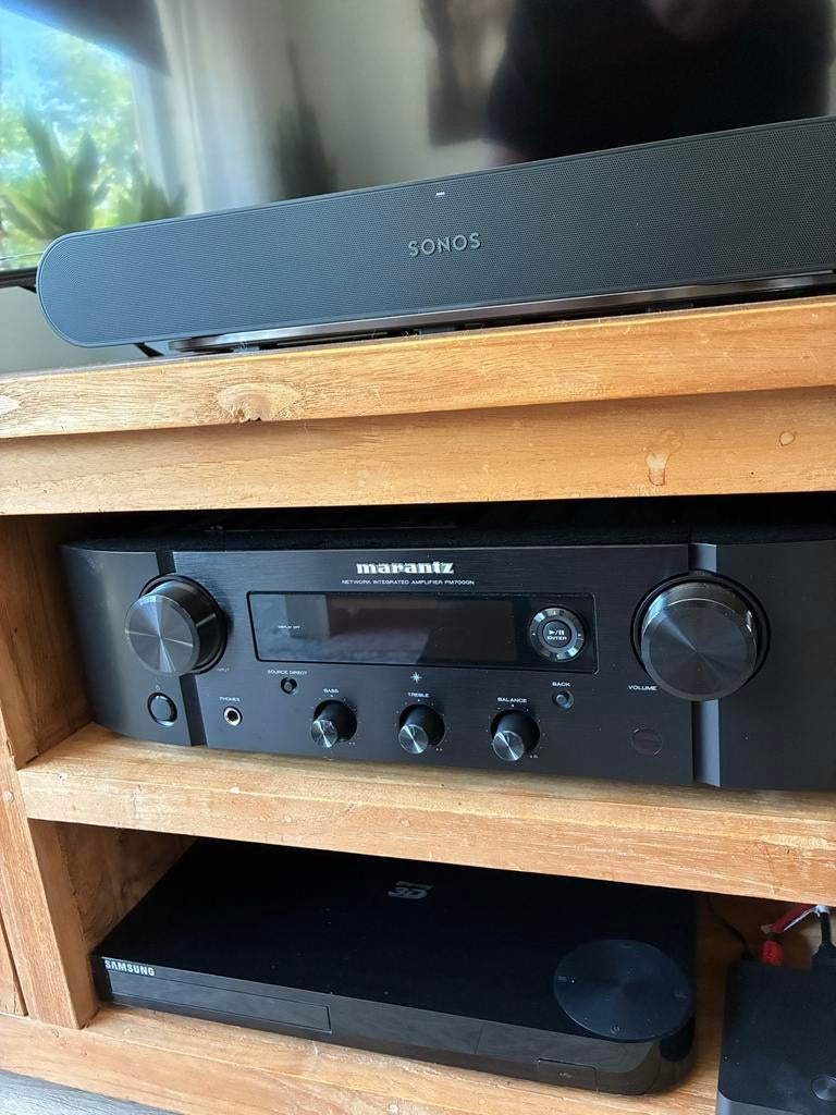 Marantz PM7000N Netwerk Geïntegreerde Versterker, Audio, Tv en Foto, Versterkers en Receivers, Zo goed als nieuw, 60 tot 120 watt