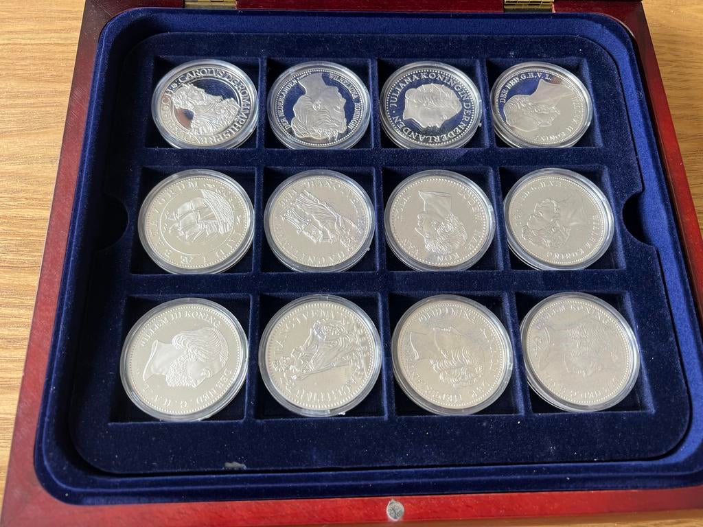 Zilveren munten - De geschiedenis van de Nederlandse Gulden, Setje, Zilver, Koningin Wilhelmina, Overige waardes