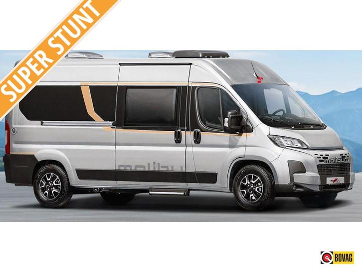 Malibu First Class Two Room 640 LERB Lengtebedden, Automaat, Caravans en Kamperen, Campers, Bedrijf, tot en met 2, Malibu, Fiat