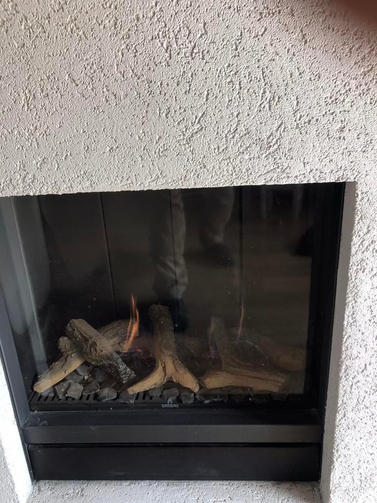 Barbas gaskachel inbouw, Ophalen, Zo goed als nieuw