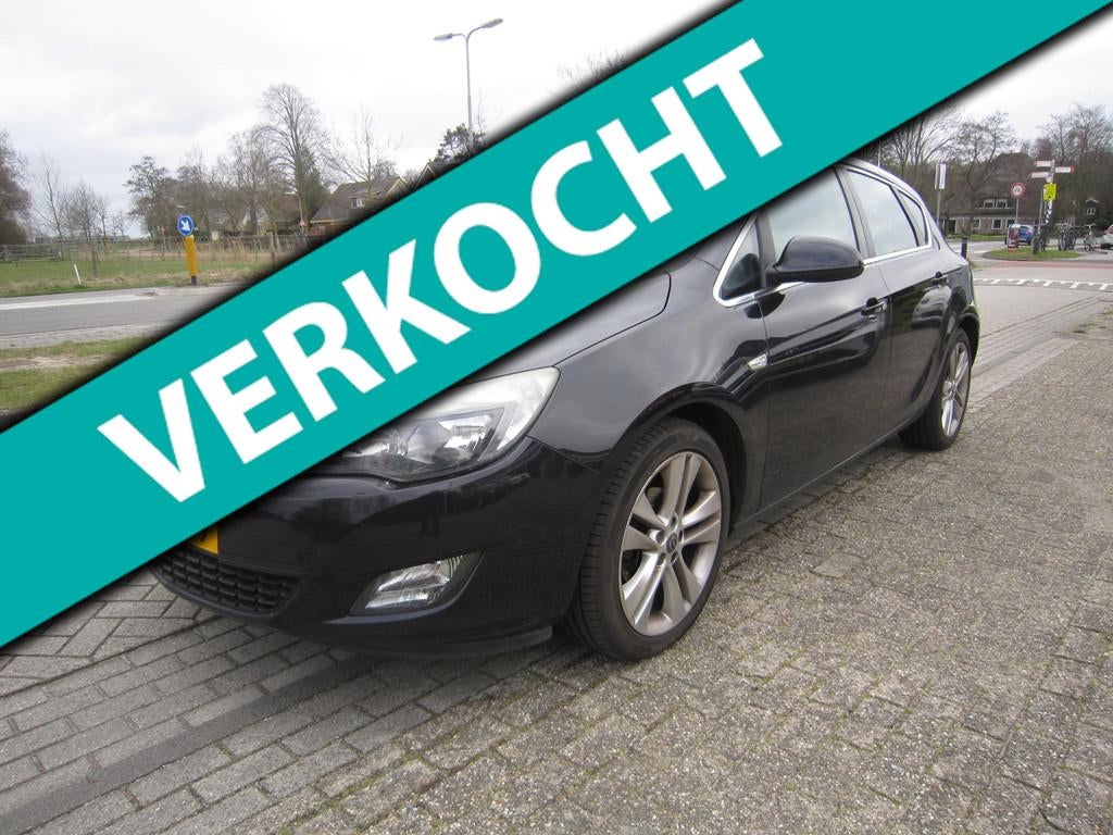 Opel Astra 1.4 Turbo Sport Navi, Voorwielaandrijving, Euro 5, Stof, Gebruikt