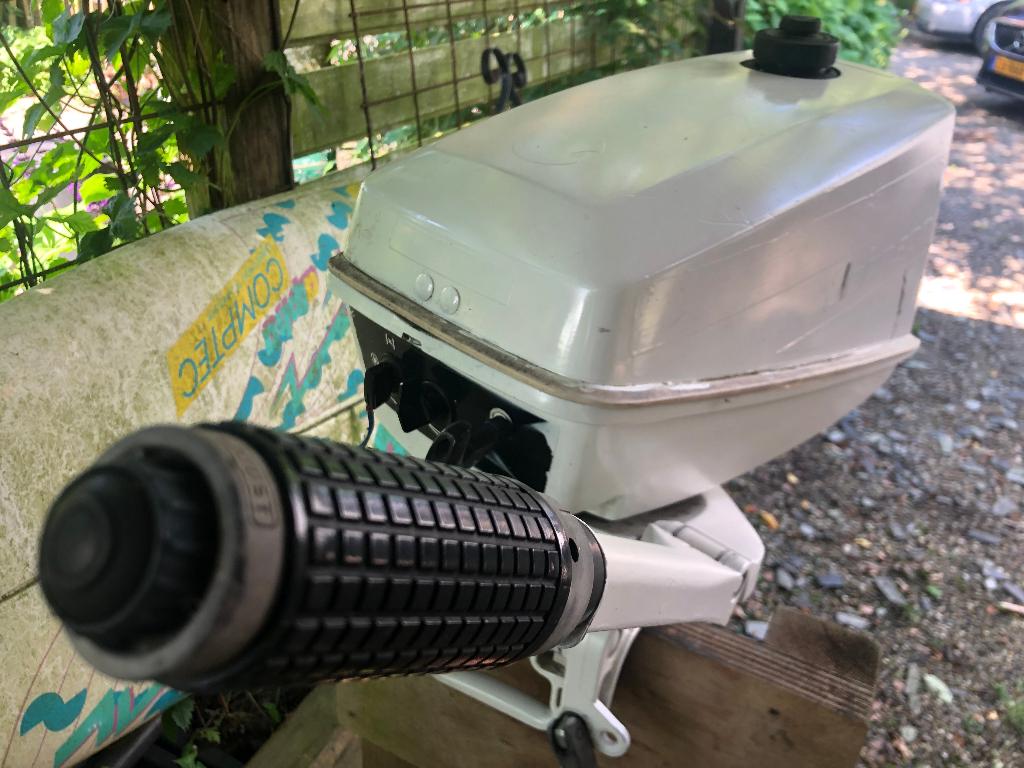 johnson buitenboord motor 4.5 pk origineel buitenkansje!, Ophalen, Gebruikt, Minder dan 5 pk, Buitenboordmotor