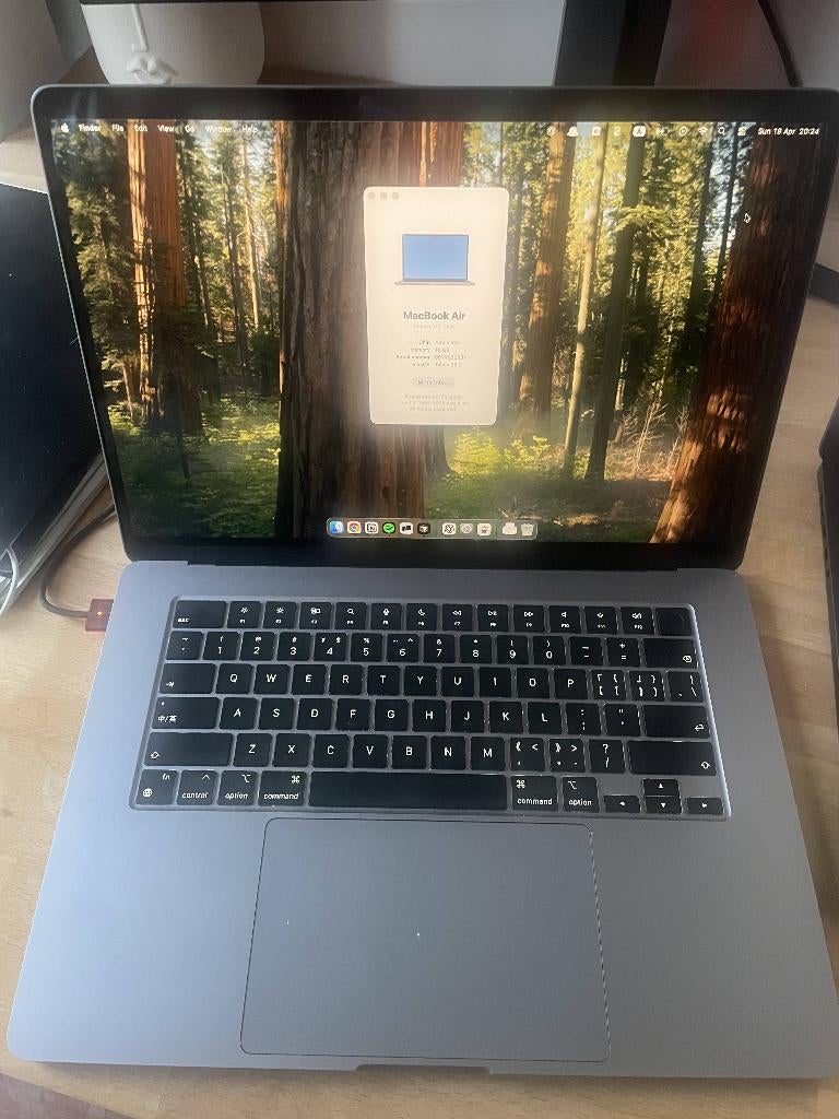 MacBook Air 15” M3 (2024) – 16GB RAM – Battery 100%, Computers en Software, Apple Macbooks, 256 GB, Ophalen of Verzenden, Zo goed als nieuw