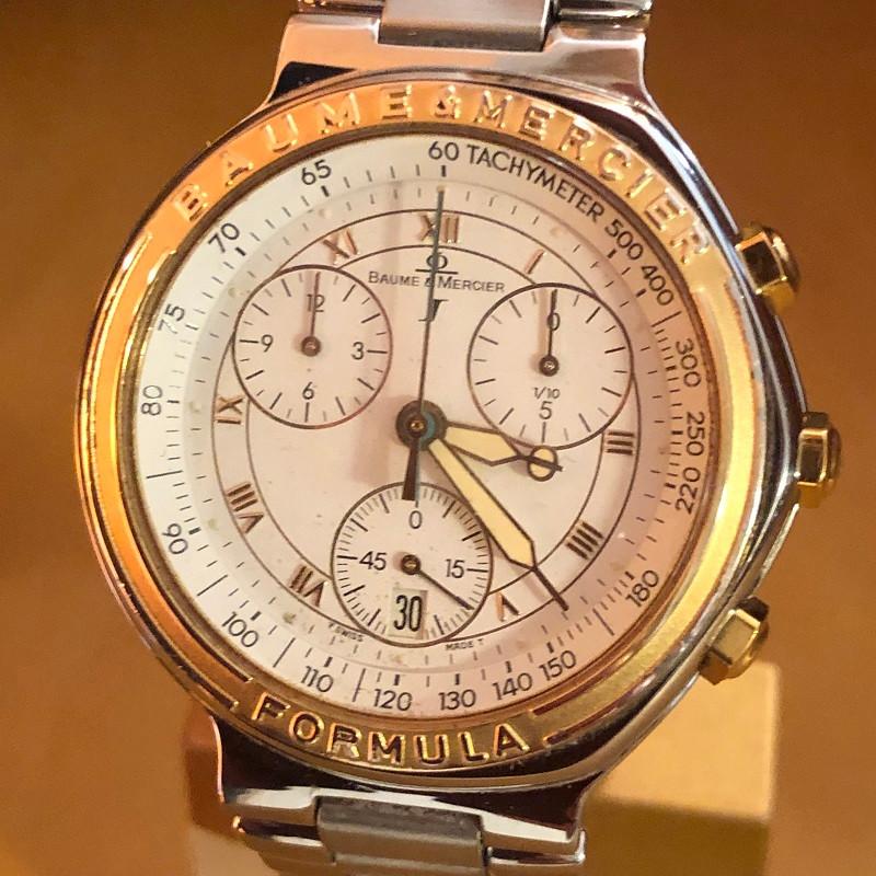 HEREN HORLOGE Baume et Mercier Formula S – zeldzaam te koop, Ophalen of Verzenden, Info@houseofcoco.nl, Maasbrachterweg 54 Echt