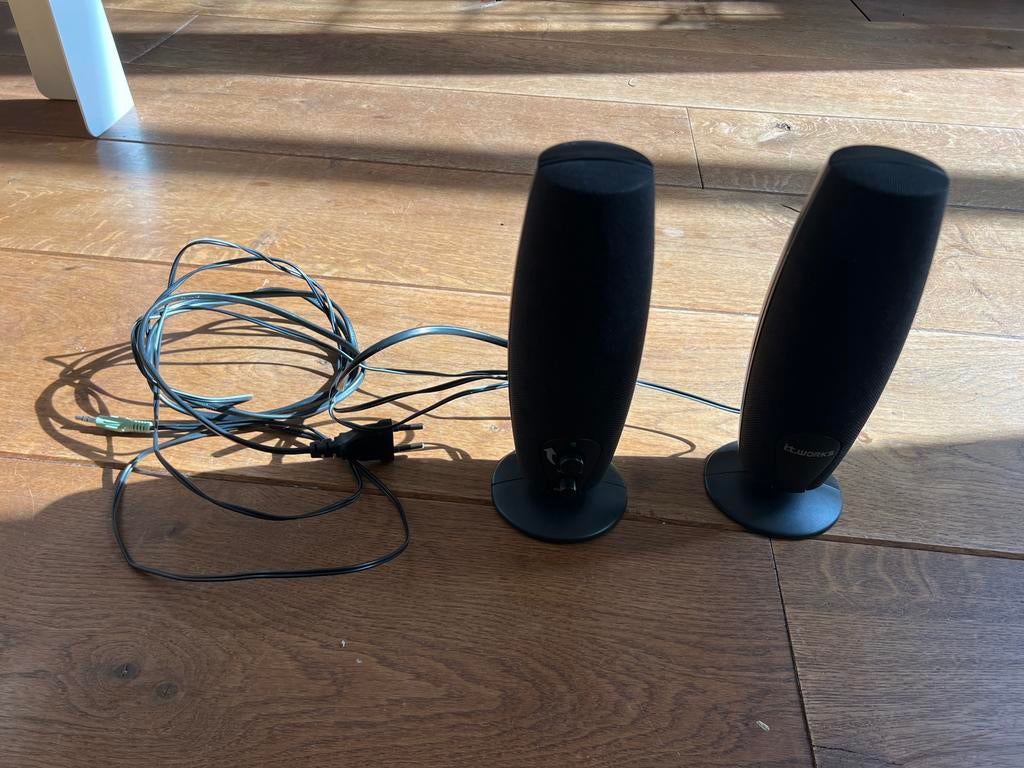 IT.WORKS PC Speakers - Compact en Functioneel, Audio, Tv en Foto, Luidsprekers, Gebruikt, Minder dan 60 watt, Front, Rear of Stereo speakers