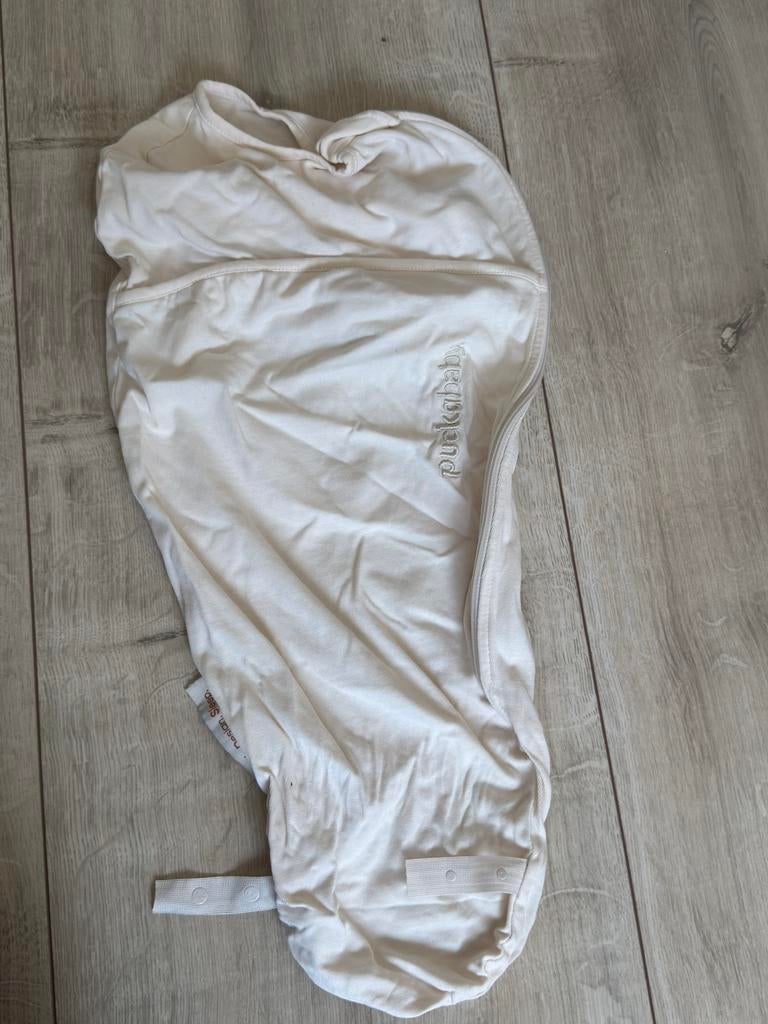 Puckababy Inbakerslaapzak - Comfort en Veiligheid, Ophalen, Zo goed als nieuw, Minder dan 70 cm, Bakerzak of Bakerdoek