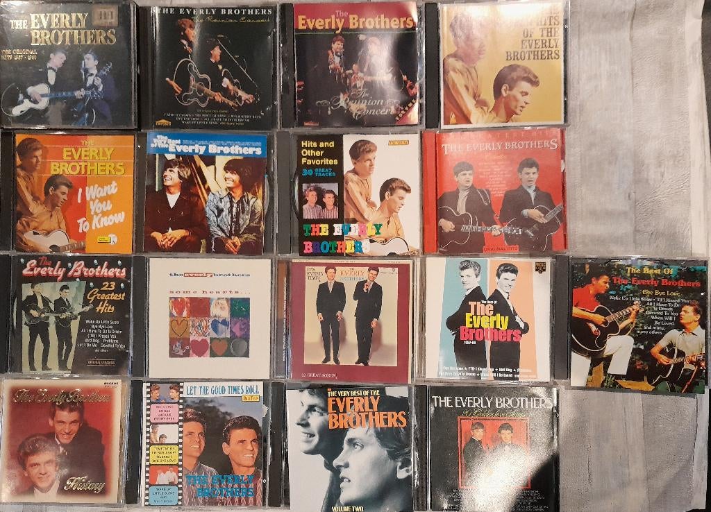 Collectie mooie EVERLY BROTHERS cd collectie, Ophalen of Verzenden, Gebruikt, Pop