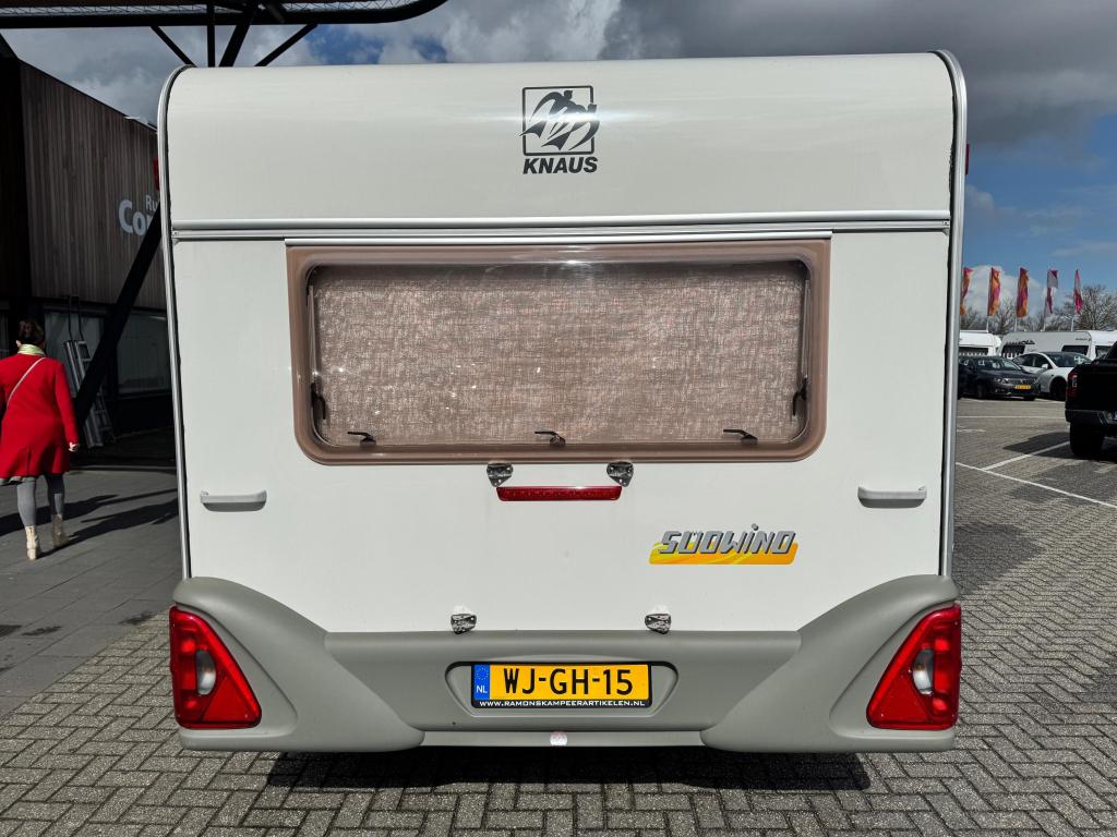 Knaus Sudwind 500 FU 2003 MOVER + NIEUWE TENT, Caravans en Kamperen, Caravans, Standaardzit, Overige typen, Bedrijf, Schokbreker