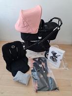 Bugaboo Fox Zwart /Soft Pink  Super mooi en in uitskende sta, Ophalen of Verzenden, Zo goed als nieuw, Bugaboo