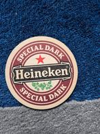 Heineken Special Dark bierviltje - Oud bruin bier, Verzamelen, Biermerken, Ophalen of Verzenden
