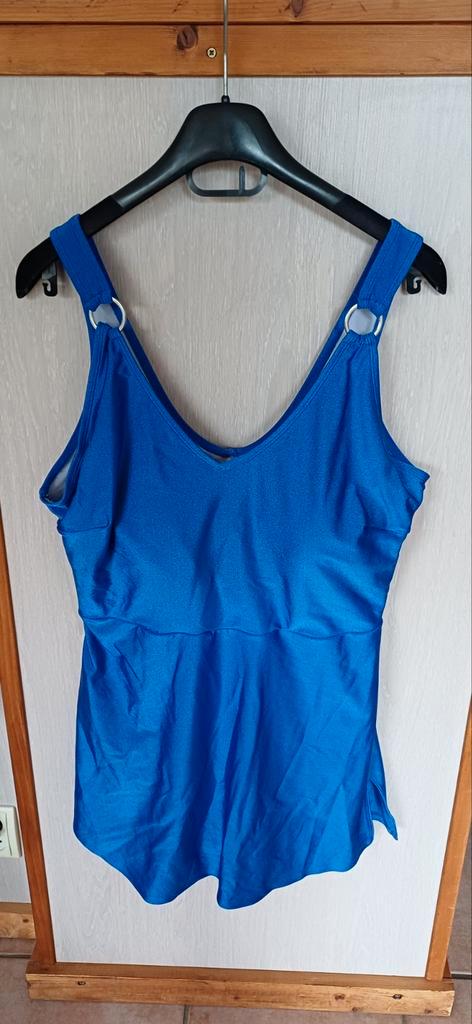 PlusSize Badpakjurk, Kleding | Dames, Badmode en Zwemkleding, Zo goed als nieuw, Overige typen, Blauw, Ophalen of Verzenden