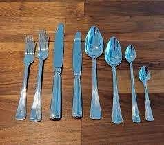 HAAGS LOFJE 6 PERSOONS VERZILVERD SOLA 100 PLUS VISBESTEK, Huis en Inrichting, Keuken | Bestek, Zo goed als nieuw, Bestekset, Zilver