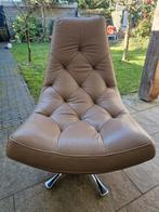 Kuka design leren stoel met stalen draaipoot, Ophalen, Gebruikt, Overige kleuren, Eén