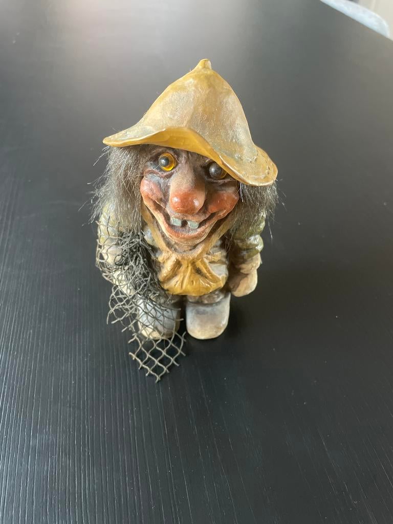 Fosse-Troll visser met netje - Made in Norway, Ophalen of Verzenden, Zo goed als nieuw, Fantasy