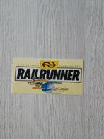 sticker NS RAILRUNNER kinderkaartje voor 1 gulden ( 1 ), Verzamelen, Ophalen of Verzenden, Zo goed als nieuw, Bedrijf of Vereniging