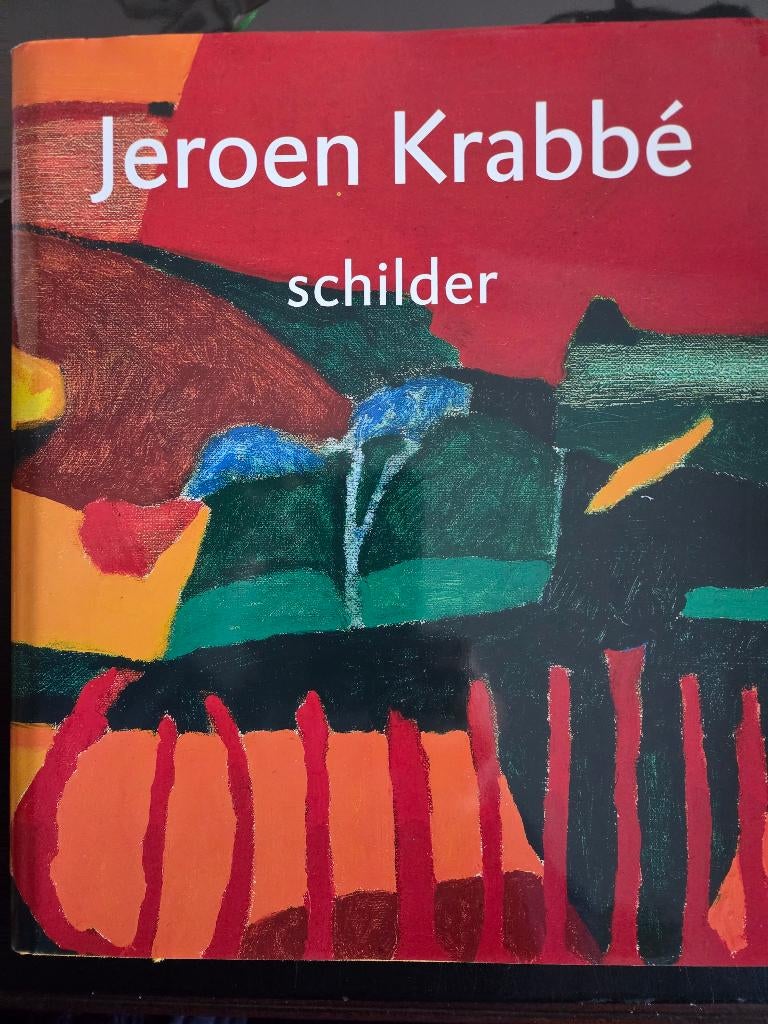 Jeroen Krabbé - schilder, gebonden hardcover in goede staat, Ophalen of Verzenden, Zo goed als nieuw