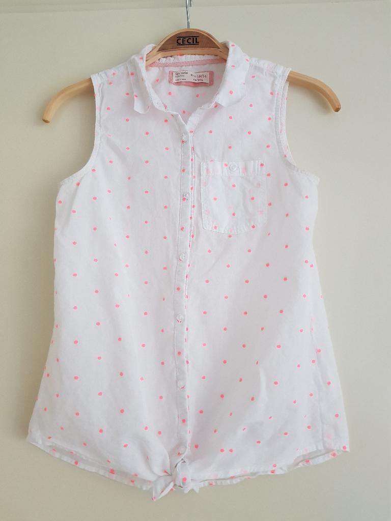 Blouse voor meisjes -- maat 164 (13 / 14 jaar) -- Zara girls, Kinderen en Baby's, Kinderkleding | Maat 164, Meisje, Overhemd of Blouse