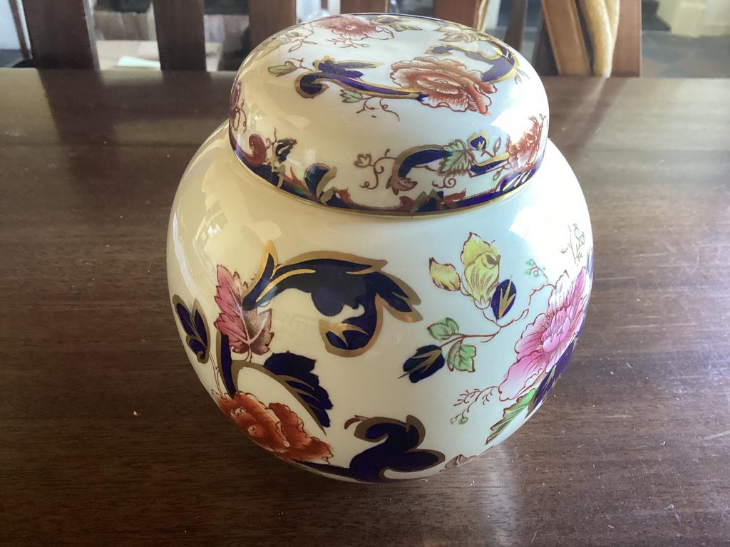 Mason's Mandalay Blue Gemberpot – Vintage Engeland – Gemerkt, Ophalen