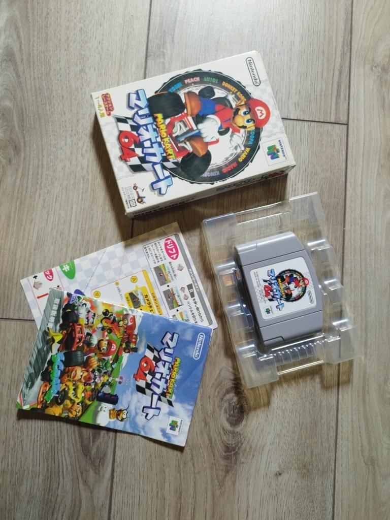 Mario Kart Nintendo 64 (Japans), Verzenden, Racen en Vliegen, Zo goed als nieuw, 3 spelers of meer