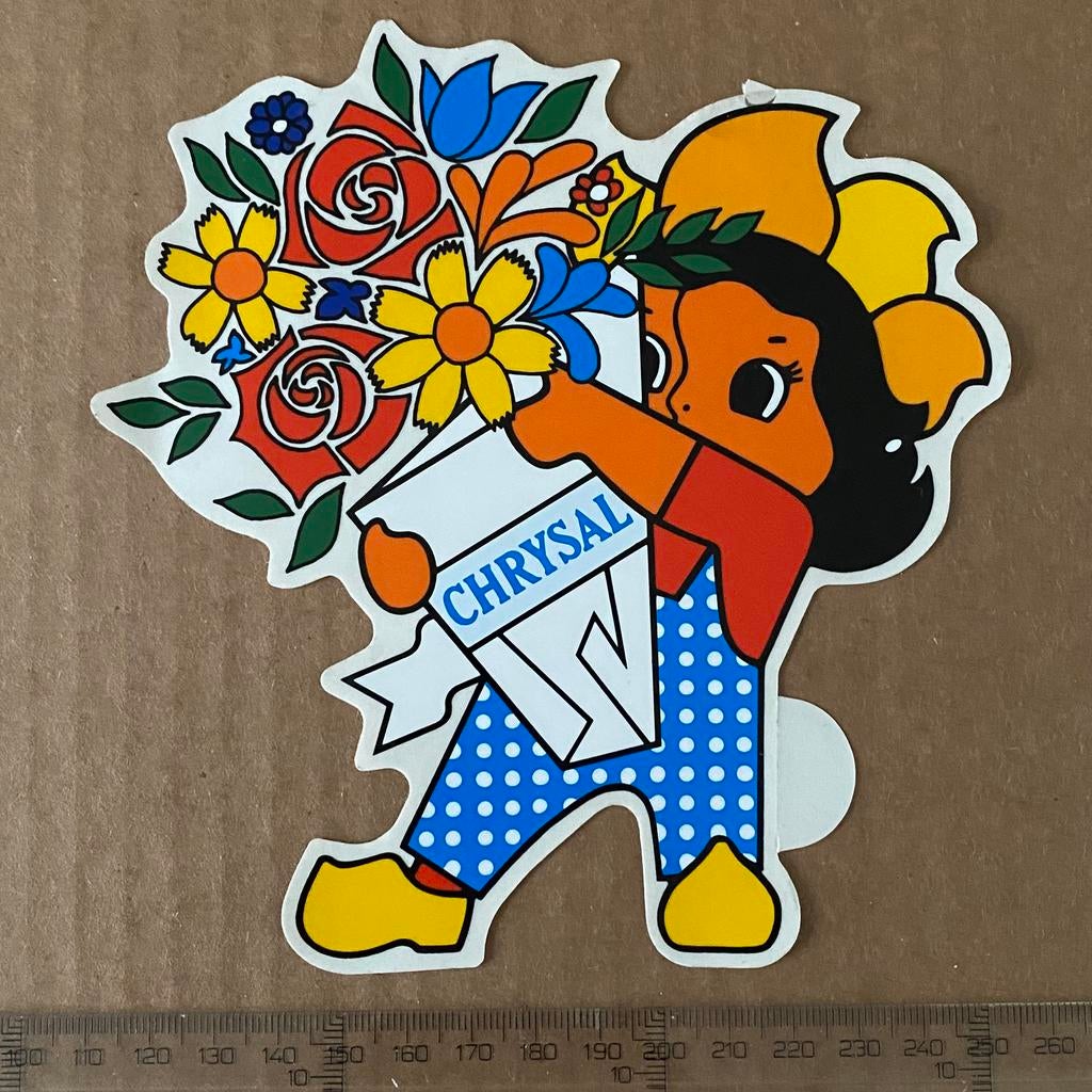 sticker chrysal, Verzenden, Zo goed als nieuw