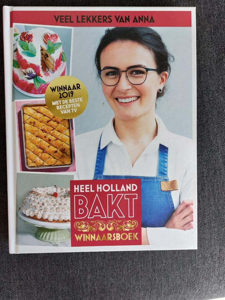 Heel Holland Bakt Winnaarsboek 2019 - Veel lekkers van Anna, Ophalen, Anna Yilmaz, Zo goed als nieuw, Nederland en België