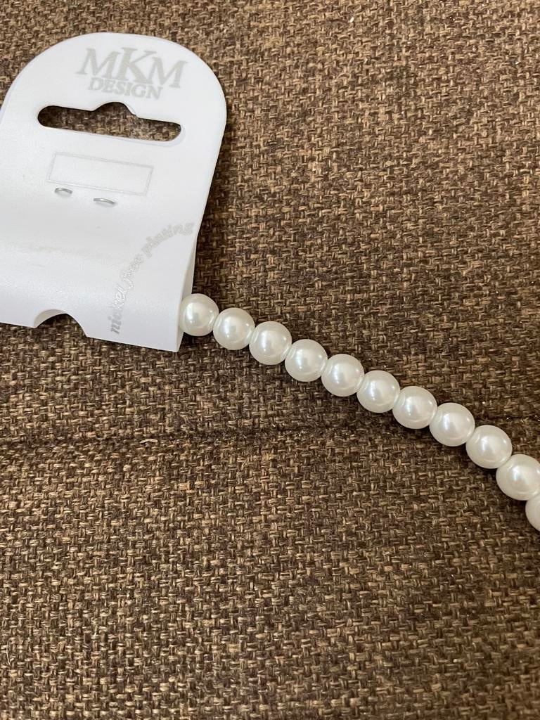 Ketting Nieuw., Verzenden, Nieuw, Wit