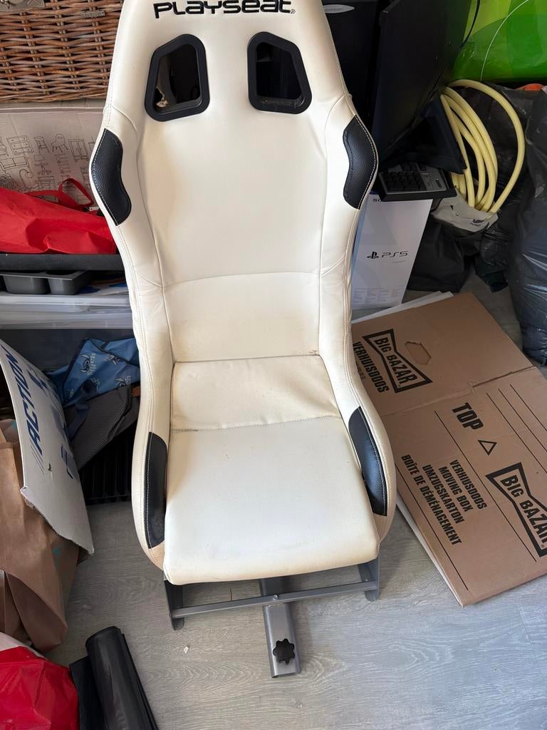 Playseat met racestuur en pedalen ps, Ophalen, Zo goed als nieuw, Racen en Vliegen