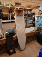 Vintage strijkplank met houten strijkijzerhouder, Ophalen of Verzenden, Gebruikt