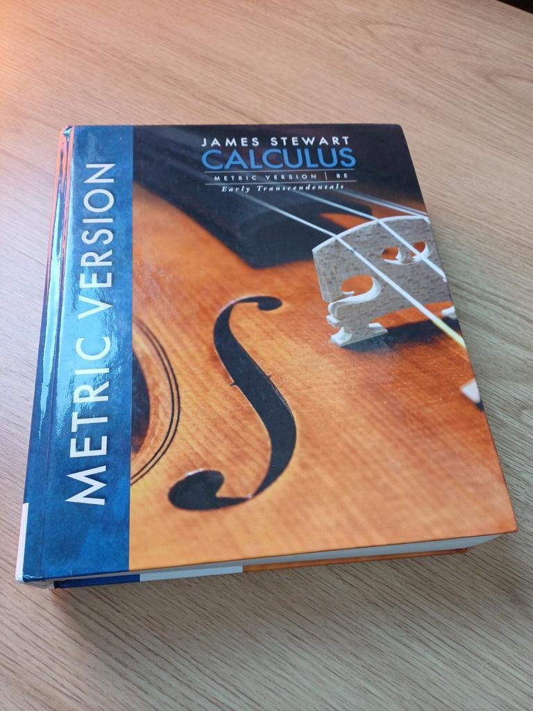 Calculus James Stewart (Metric, 8e editie), Boeken, Studieboeken en Cursussen, James Stewart, WO, Beta, Ophalen