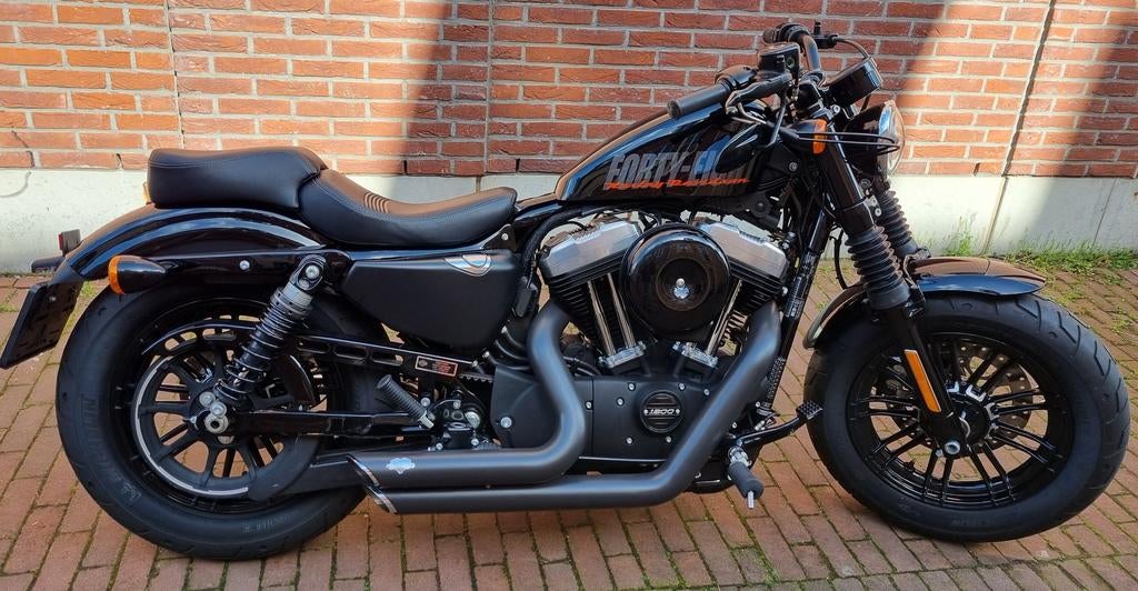 HARLEY-DAVIDSON SPORTSTER FORTY-EIGHT XL 1200 X (bj 2018), 2 cilinders, HARLEY-DAVIDSON, Bedrijf, Meer dan 35 kW
