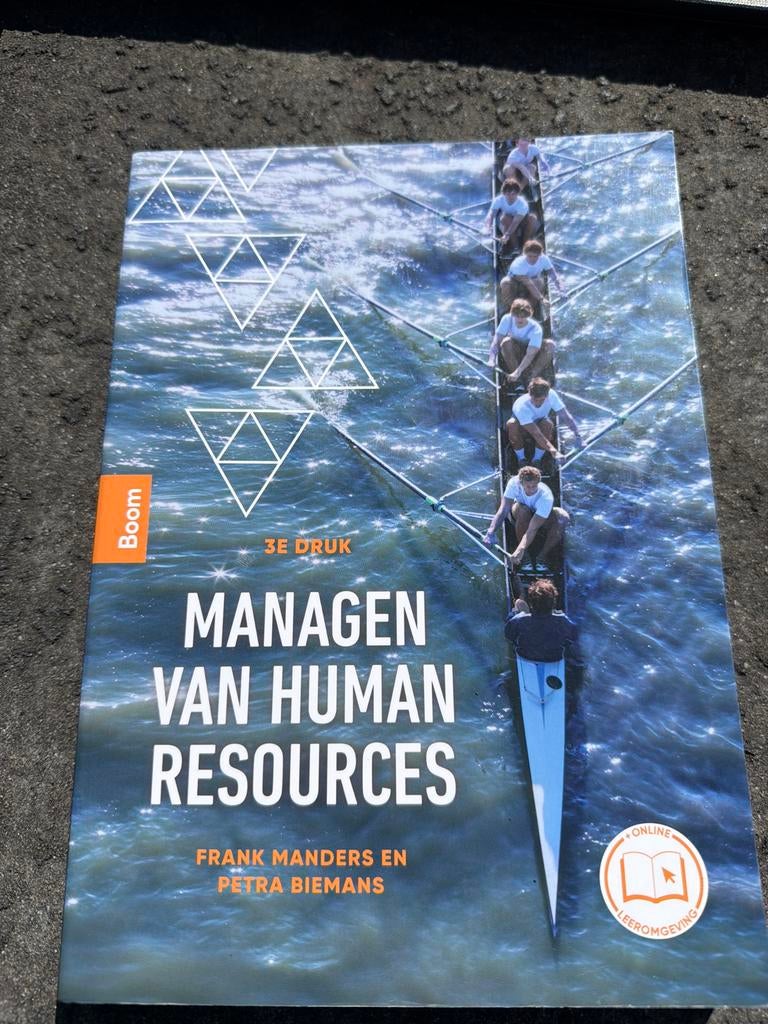 Studieboek HRM: Managen van Human Resources (3e druk), Boeken, Studieboeken en Cursussen, Ophalen of Verzenden, Gamma, Zo goed als nieuw