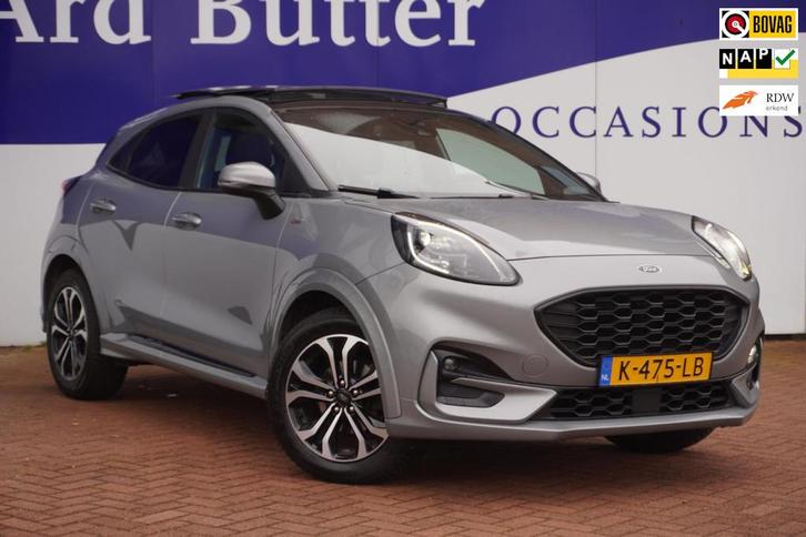 Ford Puma 1.0 EcoBoost ST-Line 125PK= ORIG/NL+Led+Pano-dak+v, Auto's, Ford, Bedrijf, Te koop, Puma, ABS, Adaptive Cruise Control