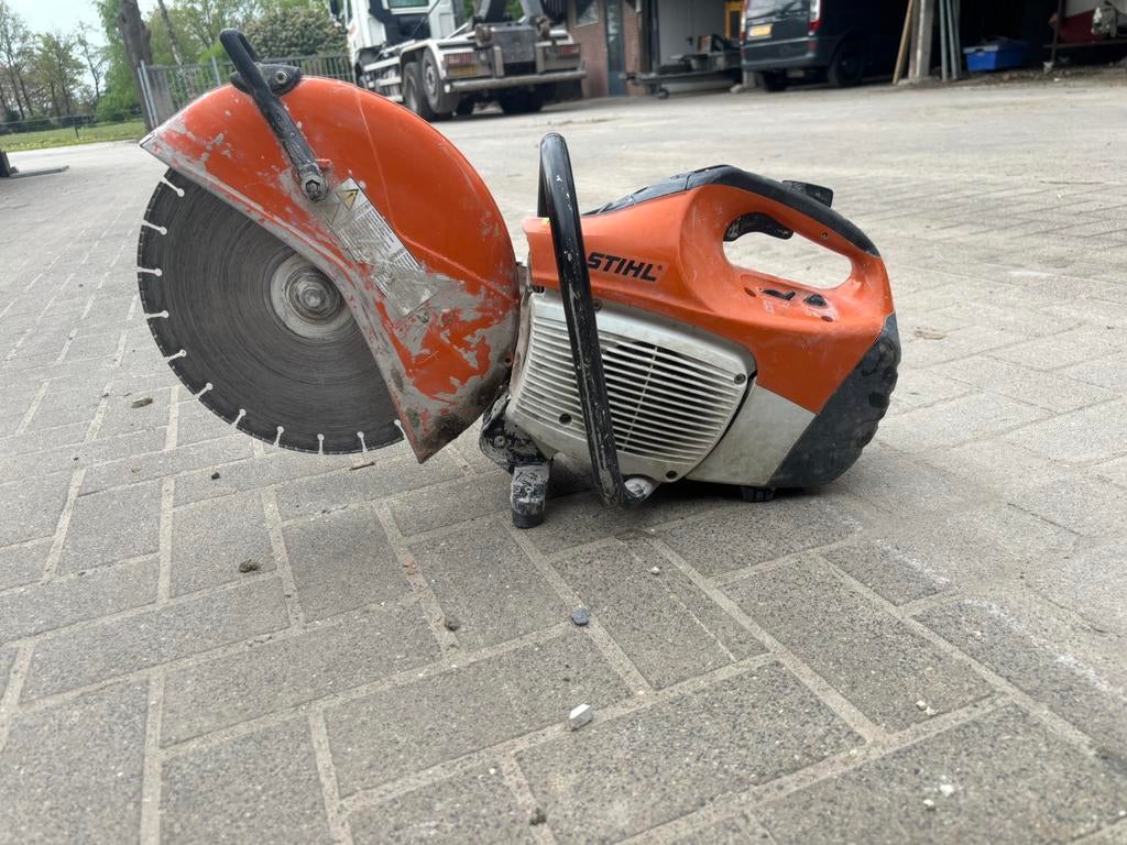 Stihl bandenzaag, Ophalen of Verzenden, Gebruikt