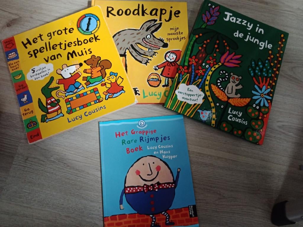 MUIS Lucy Cousins, Ophalen of Verzenden, Zo goed als nieuw, 3 tot 4 jaar