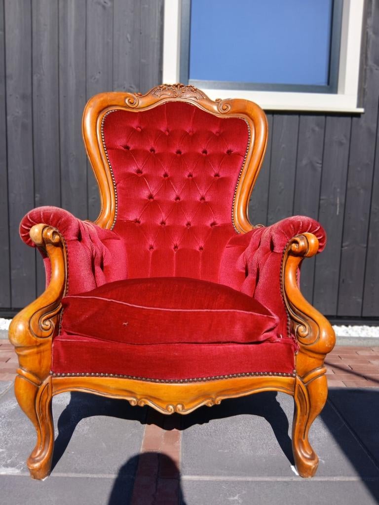 Vintage fauteuil, Ophalen