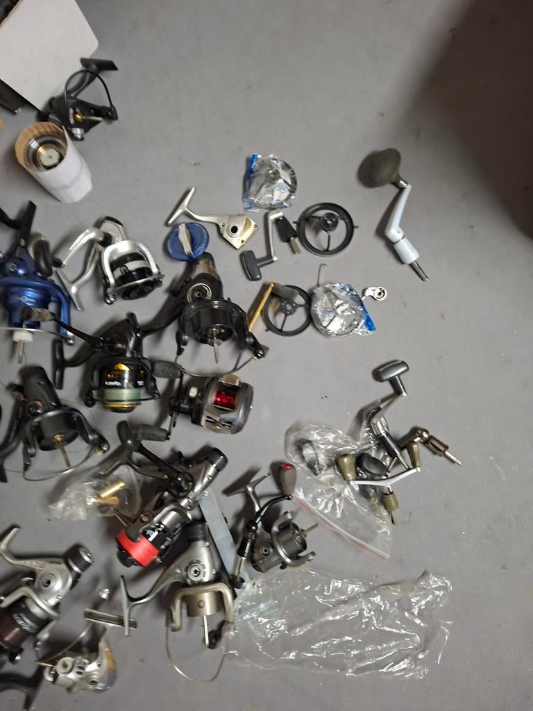 Daiwa, Shimano, ABU, Spro molen onderdelen, Watersport en Boten, Hengelsport | Algemeen, Daiwa, Shimano, ABU, Spro e,a., Molen