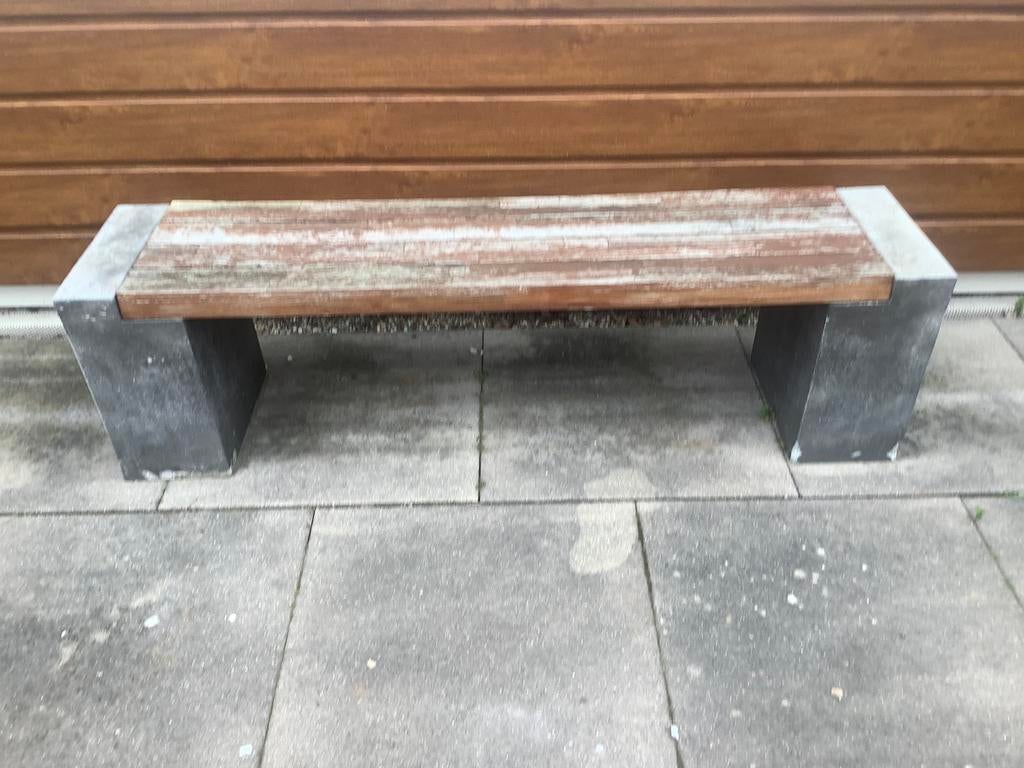 Tuinbank, Tuin en Terras, Ophalen, Gebruikt, Hout