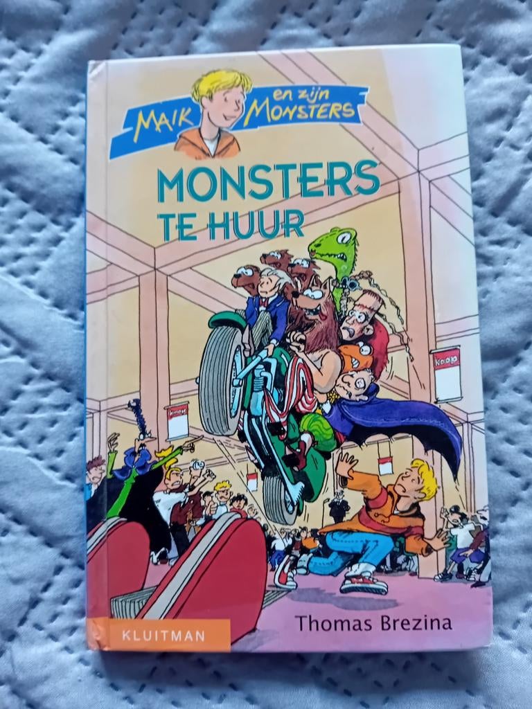 T. Brezina - Monsters te huur, Gelezen, Fictie algemeen, Ophalen of Verzenden, T. Brezina