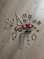 Zomerse sieraden set, Ophalen of Verzenden, Zo goed als nieuw, Goud, Overige materialen