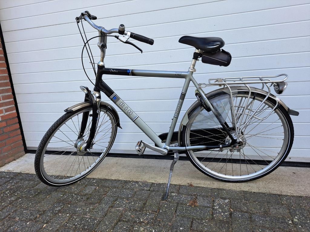 Rih delta  herenfiets, Fietsen en Brommers, Fietsen | Heren | Herenfietsen, 57 tot 61 cm, Ophalen, Gebruikt, Overige merken
