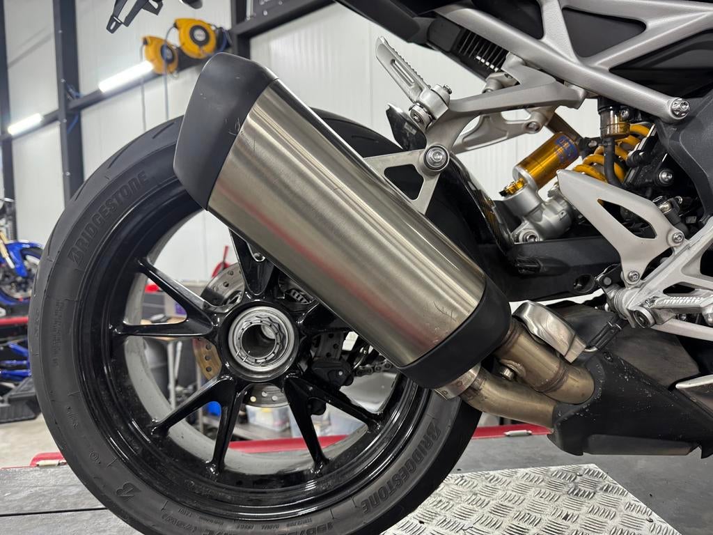 Triumph speed triple 1200 rs OEM uitlaat demper, Motoren, Ophalen, Gebruikt, Bsjsk, Triumph
