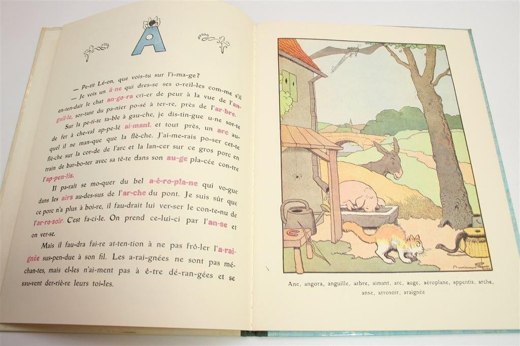 Alphabet van Benjamin Rabier — Klassiek Dieren-Prentenboek, Ophalen of Verzenden, Gelezen