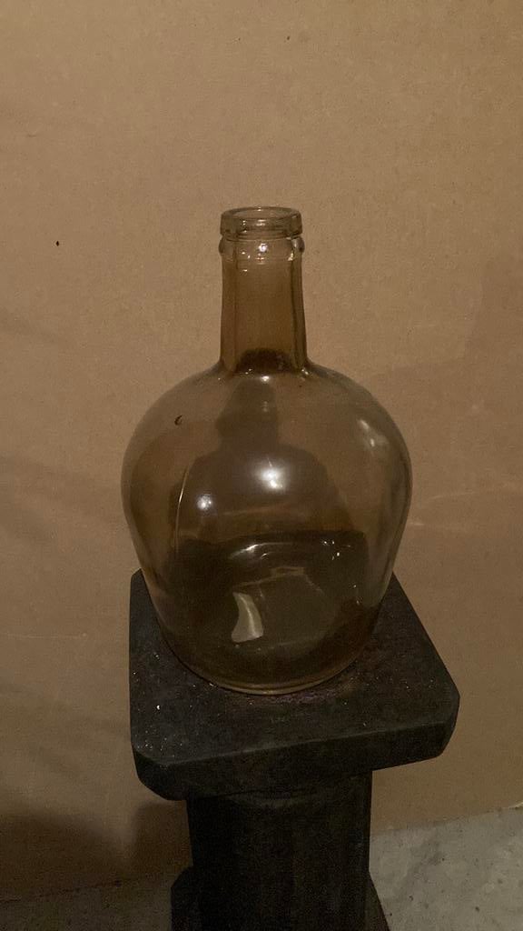 Mooie fles / vaas, Ophalen, Overige kleuren, Minder dan 50 cm, Glas