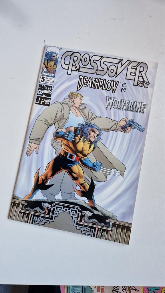 Crossover Deathblow & Wolverine #5 - Marvel Comics, Eén comic, Amerika, Jim Lee, Ophalen of Verzenden
