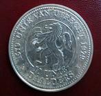 160) 2x UNIE VAN UTRECHT DAALDERS 10 - 1- ZILVER IN CASSETTE, Koningin Juliana, Setje, Zilver, Overige waardes