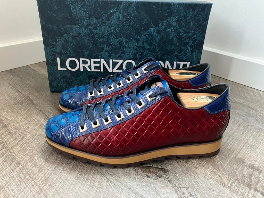 Lorenzo Conti heren schoenen, maat 42 (valt als 43), z.g.!, Ophalen of Verzenden, Zo goed als nieuw, Overige kleuren
