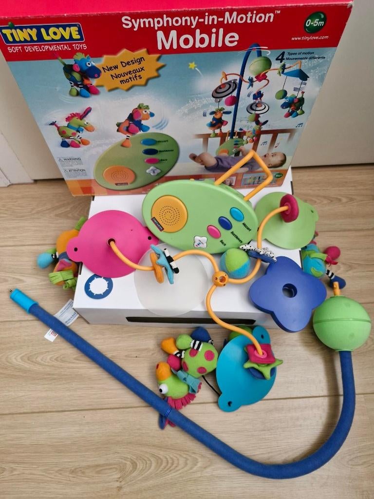 Tiny Love muziekmobiel Symphony in Motion Mozart Bach Beetho, Kinderen en Baby's, Speelgoed | Babyspeelgoed, Verzenden, Zo goed als nieuw