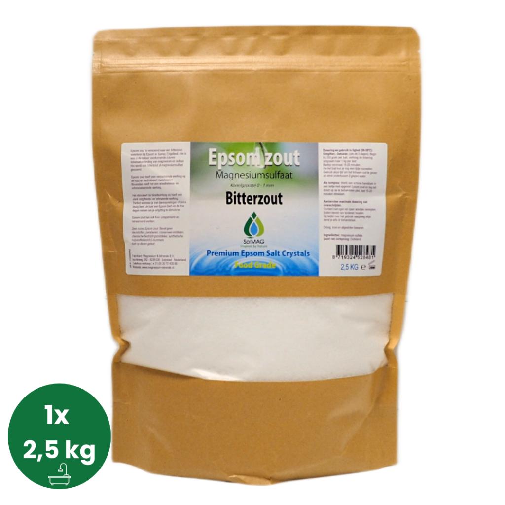 Epsom Zout – Magnesiumsulfaat | Bad · Wellness · Sport, Ophalen of Verzenden, Nieuw, Badproduct