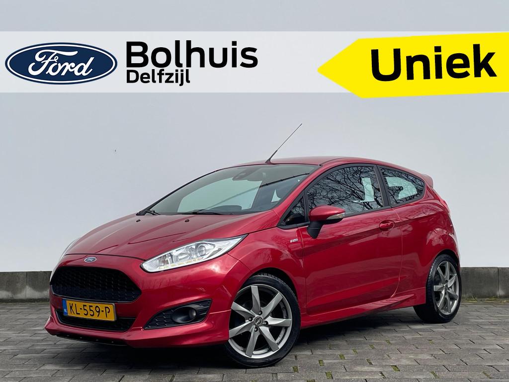 Ford Fiesta EcoBoost ST Line | Nieuwe distributie | Volledig, Auto's, Voorwielaandrijving, 23 km/l, Origineel Nederlands, Bedrijf